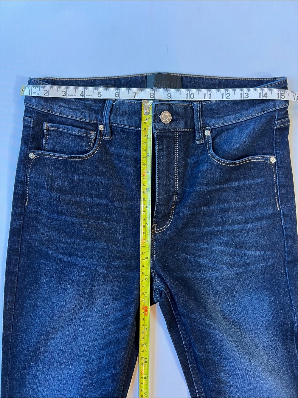 WHBM 29” High-rise Dark Indigo Slim Sculpt Jeans - Picture 10 of 11